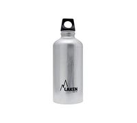 LAKEN Botella de Agua de Aluminio con Boca Estrecha - Cantimplora Ligera y Reciclable Aislante para Niños - Perfecta para Gimnasio, Viaje y Deporte - 600ml, 750ml, 1l