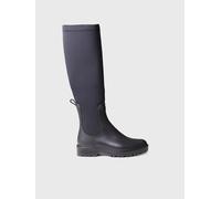 Bota alta de agua para mujer en goma y licra | CARDIFF 39 NEGRO