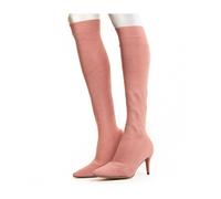 Bota Alta Para Mujer. Montevita Bottavita5 93912 Rosa