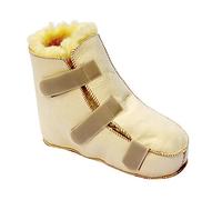 Bota antiescaras Lambskin | Producto Premium | Para pie derecho | Fabricado con piel de merino australiano | Máxima suavidad | Talla M