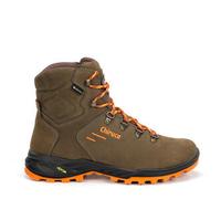 Bota Caza Chiruca Terrier Hi Vis 28 Hombre Verde y Naranja Impermeable 43