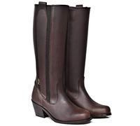 Bota clásica Ancho Especial caña Ancha marrón elástico Valverde del Camino (42 EU)