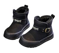 Bota Corta Invierno Nieve NiñA,Botas De Invierno CáLidas Y Suaves Antideslizantes Con Suela Para NiñAs PequeñAs Y Grandes Con Forro Polar CóModas Y Con PuñOs Para Jugar Al Aire Libre