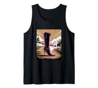 Bota Country Glam - Western Chic Cowgirl Vibe Camiseta sin Mangas