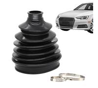 Bota CV universal - Protector de articulación flexible | Kit de arranque del eje de transmisión | Protección de reemplazo de tapa de goma de sello Cv resistente para e