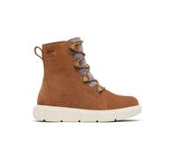 Bota de agua para mujer Sorel Explorer III JOAN (Velvet Tan, Chalk)