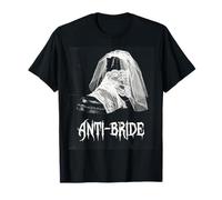 Bota de Combate de Boda gótica Anti-Novia Grunge Alternativo Camiseta