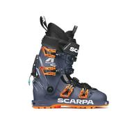 Scarpa - Botas de esquí para hombre - 4-Quattro GT Titan Orange de Aluminio - Talla 44,5 - Azul marino