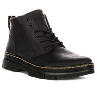 Bota De Hombre Dr Martens Boony De Cuero Wyoming Con Cordones En Negro UK 7 - 12