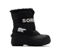 Bota de invierno Sorel LITTLE KIDS SNOW COMMANDER (Negro, Sal del Mar) niño
