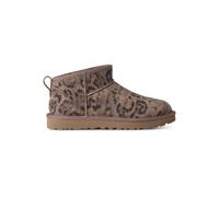 Bota de invierno UGG W CLASSIC ULTRA MINI SPOTTED (Castaño) mujer