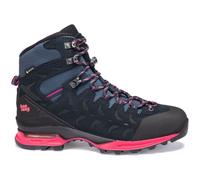 Bota de montaña para mujer Hanwag Makra Trek Lady Gore-Tex (azul marino/rosa)