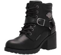 Bota de moto con cordones de 5"" Howell para mujer de Harley-Davidson Footwear, color negro