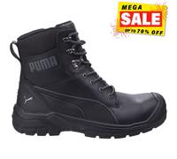 Bota De Seguridad Alta Protectora Puma Conquista Negra