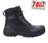 Puma Seguridad Conquest Alta Seguridad Protector Botas Negras