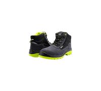 Bellota 72309GJS1P47 - Bota de Seguridad Comp+ Gris S1P de Hombre y Mujer (Talla 47) de Piel Serraje Transpirable, Acolchada y con Zonas Reforzadas Antiabrasión