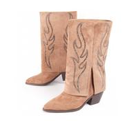 Bota De Tacón Para Mujer. Montevita Faldde2 100929