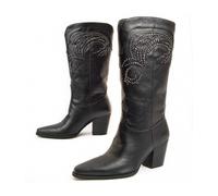Bota De Tacón Para Mujer. Montevita Tejan3 96632