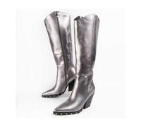 Bota De Tacón Para Mujer. Montevita Tejan4 102513