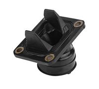 Bota del colector de admisión del carburador Pieza de repuesto del carburador de motocicleta de plástico duradero de alta calidad Compatible con YZ85 2002 2012 Negro 7,3 x 6,3 x