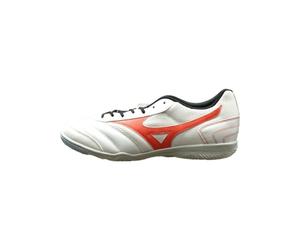 BOTA FUTBOL SALA MIZUNO MRL SALA CLUB IN-Q1GA2403-91-BLANCO-ROJO-UNISEX