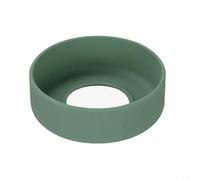 Bota inferior de silicona antideslizante para botellas de agua, se adapta a 76 79 mm de diámetro y proporciona la máxima protección (verde)