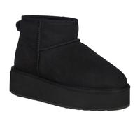 Bota Mujer Emu Australia Stinger Micro Plataforma Ultra Mini Montón Negro