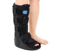 Bota Ortopédica Alta con Cámara de Aire para Pie y Tobillo, Férula Inmovilizadora para Recuperación de Esguinces y Tendinitis, Suela Balancín Antideslizante, Soporte Cómodo Unisex(S)
