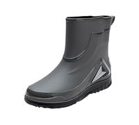 Bota para hombre de invierno con relleno para hombre, botas acuáticas, zapatos casuales, moda al aire libre, trabajo pescado, cocina, no deslizante, sandalias de lluvia para hombre, tacón de gran