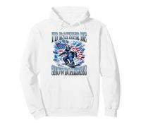 Bota patriótica de Snowboard con Bandera Americana para Deportes de Invierno Sudadera con Capucha