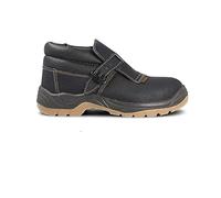 Bota seguridad PAREDES, BT1001 piel negro, S3 SRC