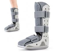 Bota Walker Ortopédica Inmovilizador de Tobillo y Pie para Fracturas Esguinces Graves y Lesiones de Tejidos Blandos Soporte Neumático con Bomba de Aire Unisex(S)