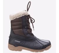 Bota Wellington Impermeable Para Mujer Cotswold Coset Marrón