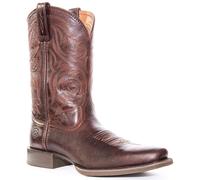 ARIAT SPORTS Herdsman Hombre 5 Fila Costuras Cowboy Oeste Botas Talla UK 6-12