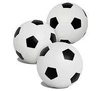Botabee Mini balones de fútbol suaves para niños pequeños y bebés, perfectas para desarrollar habilidades motoras y jugar de forma segura en interiores y exteriores, juguetes de portería de fútbol