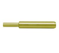 Botador cilíndrico de 20 mm, material Al-BR, ideal para marcar, hacer agujeros y aplicaciones en metal y madera.