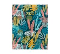 BOTANIC - Agenda de buey Color Pop 2026, PVC impreso, fabricación francesa, 22,8 x 18 x 1 cm