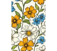 Botanic Bliss: A Notebook of Radiant Flowers & Inspired Thoughts: 110 Pages for Note-Taking, Planning & Dreaming with Nature’s Beauty