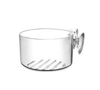 Botanic Cradle - Clear Pot For Aquatic Gardening | See Through Plant Vessel with Adhesive Grip & Water Root Nursery Cup Fish Environment Decor For Tank Interior Paludarium Breeding Area