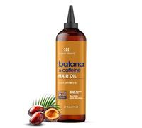 Botanic Hearth Batana & Cafeína Aceite capilar 198 ml 100% puro, natural y prensado en frío, acondiciona el cabello seco y dañado.