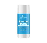 Botanic Hearth Desodorante de cuerpo completo Summer Breeze con probióticos y niacinamida, sin aluminio, 2,65 fl oz (75 g), desodorante natural para hombres y mujeres