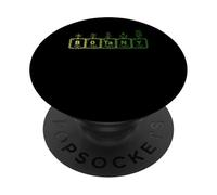 Botánica Tabla periódica Ciencias Jardinería Botánico PopSockets PopGrip Adhesivo