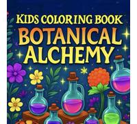 Botanical Alchemy Coloring Book for Kids: Magical Plant Formulas & Herbal Lore, Funny, For ages from 4-11 years, Simple, Funny And Cute