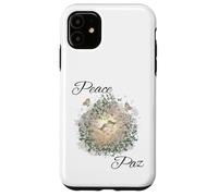 Botanical Birds Romantic Nature Estética con flores Carcasa para iPhone 11
