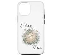 Botanical Birds Romantic Nature Estética con flores Carcasa para iPhone 12/12 Pro