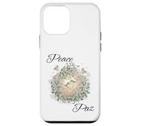 Botanical Birds Romantic Nature Estética con flores Carcasa para iPhone 12 mini