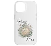 Botanical Birds Romantic Nature Estética con flores Carcasa para iPhone 14