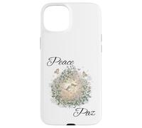 Botanical Birds Romantic Nature Estética con flores Carcasa para iPhone 15 Plus