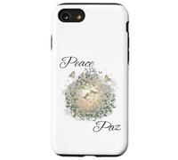 Botanical Birds Romantic Nature Estética con flores Carcasa para iPhone SE (2020) / 7 / 8