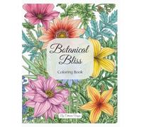 Botanical Bliss: Coloring Book
